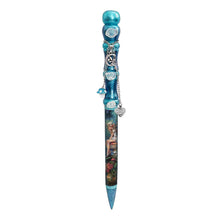 Load image into Gallery viewer, Fairy wands handmade with wood crystals and charms magic wand