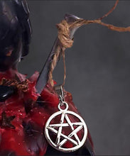 Load image into Gallery viewer, Banishing Candle | Intention Candle |Ritual Candles | Witchcraft Candles W/coffin nail+Obsidian x Banishing Negative Entities,Breaking Hexes