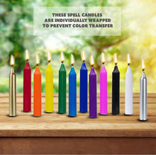 Load image into Gallery viewer, UnaLunaMoona Spell Candles for Witchcraft Kit #1
