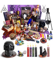 Load image into Gallery viewer, Premium Witchcraft Kit of Wiccan/Witch Supplies Box, intuitively chosen, mystery box