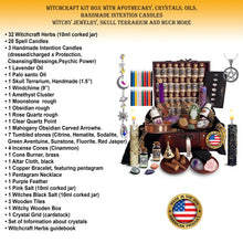 Load image into Gallery viewer, Witchcraft Kit of Witch Supplies