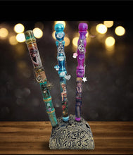 Load image into Gallery viewer, Fairy wands handmade with wood crystals and charms magic wand