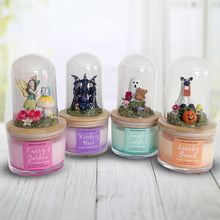 Load image into Gallery viewer, Halloween Candles, Ghost Candles, Samhain Candles, Fairy Candles.Lux Candles.Witchcore,Fairycore, Spooky, Fairy Garden