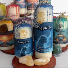 Load image into Gallery viewer, Manifestation Candle and Intention Candle, Spell Candles - Ritual Candles - Dressed -Love,Protection, Wealth, etc| witchcraft Supplies