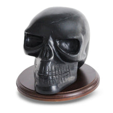 Load image into Gallery viewer, Crystal Skull made of Onyx - Handmade and Charged - Altar Supplies