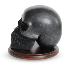 Load image into Gallery viewer, Crystal Skull made of Onyx - Handmade and Charged - Altar Supplies