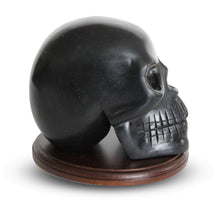Load image into Gallery viewer, Crystal Skull made of Onyx - Handmade and Charged - Altar Supplies