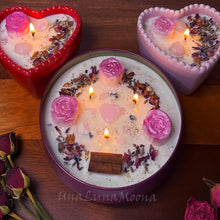 Load image into Gallery viewer, Love Spell Candle - Valentines day candles gift - Intention candle - Handmade