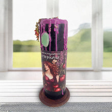 Load image into Gallery viewer, Persephone Candle - Deity Candle - Devotional - Witchcraft Candles - Intention Candle - Goddess - Queen of the Underworld - Ritual - Spells