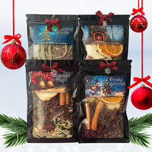 Load image into Gallery viewer, Holiday Simmer Pots - Simmer Pot Kit - Stovetop Potpourri - Simmering Potpourri - Christmas Yule