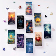 Load image into Gallery viewer, Intention Wax Melts - Soy Wax Crystals Herbs and Essential Oils - Spell Supplies