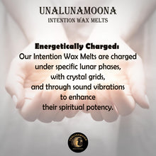 Load image into Gallery viewer, Intention Wax Melts - Soy Wax Crystals Herbs and Essential Oils - Spell Supplies