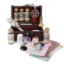 Load image into Gallery viewer, Witchcraft Kit of Wiccan/Witch Supplies Box, intuitively chosen, mystery box
