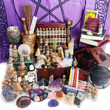 Load image into Gallery viewer, Witchcraft Kit of Wiccan/Witch Supplies Box, intuitively chosen, mystery box
