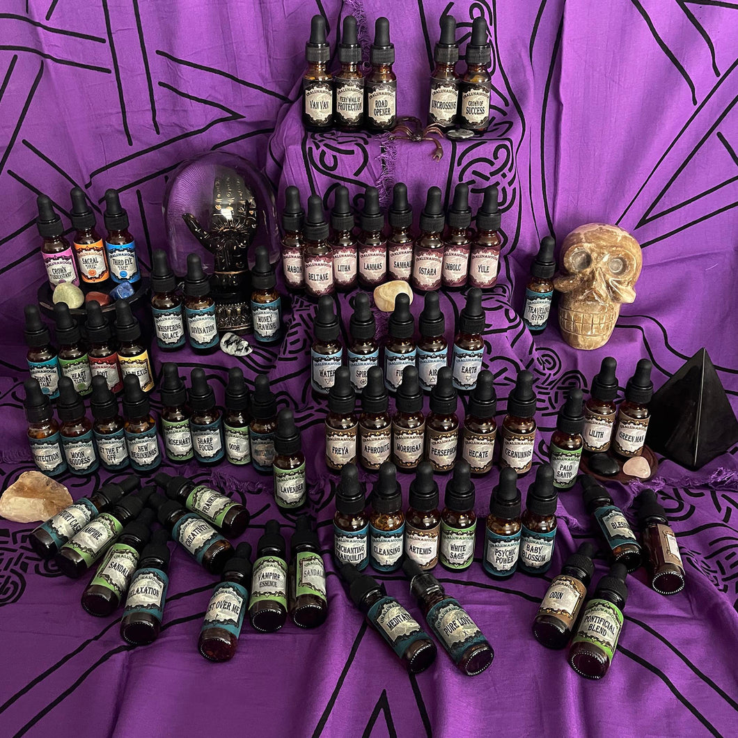 Oils for Witchcraft by UnaLunaMoona | Witchcraft Supplies | Wiccan, Pagan, Hoodoo