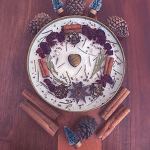 Load image into Gallery viewer, Yule candle - Christmas candles - Holiday candle - Yuletide Blessings - Xmas
