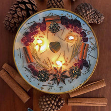 Load image into Gallery viewer, Yule candle - Christmas candles - Holiday candle - Yuletide Blessings - Xmas