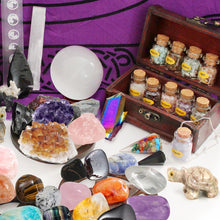 Load image into Gallery viewer, Mystery Crystals Box for Witches. Full of Stones