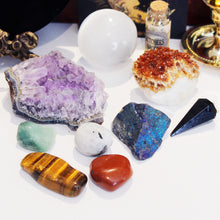 Load image into Gallery viewer, UnaLunaMoona Huge Witchcraft Kit | 116 Wiccan Supplies and Tools Witch Starter Kit Wiccan Altar Supplies w Book of Shadows