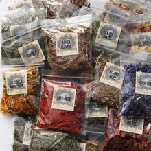 Load image into Gallery viewer, Witchcraft Herbs Kit | 60 Herbs for Witchcraft | Hoodoo Herb and Root Magic | Witch Herbs | Rituals | Wiccan Herbs | Dried Herbs and Flowers for Spells | Spell Kit Supplies Set | Herb Sampler Kit