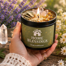 Load image into Gallery viewer, Intention Candles | Crystal &amp; Botanical Wellness Candles | Handcrafted Soy Candles
