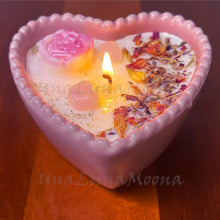 Load image into Gallery viewer, Love Spell Candle - Valentines day candles gift - Intention candle - Handmade
