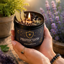 Load image into Gallery viewer, Intention Candles | Crystal &amp; Botanical Wellness Candles | Handcrafted Soy Candles
