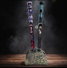 Load image into Gallery viewer, Hekate Wand | Magic Wand | Witchcraft Wand with Crystals | Wizard Wand | For Wicca and Witchcraft Practices | Altar Supplies
