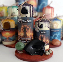 Load image into Gallery viewer, Manifestation Candle and Intention Candle, Spell Candles - Ritual Candles - Dressed -Love,Protection, Wealth, etc| witchcraft Supplies
