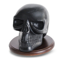 Load image into Gallery viewer, Crystal Skull made of Onyx - Handmade and Charged - Altar Supplies
