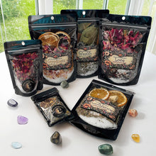 Load image into Gallery viewer, Intention Bath Salts - Ritual Salts for Manifestation and Intention-Setting - Spell Supplies
