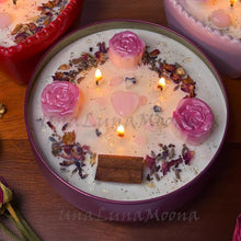 Load image into Gallery viewer, Love Spell Candle - Valentines day candles gift - Intention candle - Handmade
