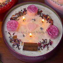 Load image into Gallery viewer, Love Spell Candle - Valentines day candles gift - Intention candle - Handmade
