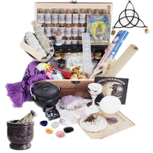 Load image into Gallery viewer, Witchcraft Kit of Wiccan/Witch Supplies Box, intuitively chosen, mystery box
