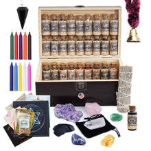 Load image into Gallery viewer, Premium Witchcraft Kit of Wiccan/Witch Supplies Box, intuitively chosen, mystery box
