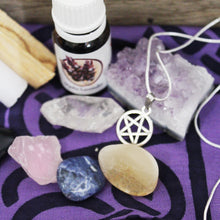 Load image into Gallery viewer, UnaLunaMoona Wiccan Kit, Witchcraft Kit 37 Spell Supplies and Tools w Crystals Sets for Witchcraft Baby Witch Kit
