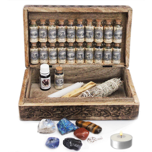 UnaLunaMoona Wiccan Kit | Expansion Witchcraft Kit Spell Supplies and Tools Altar Kit