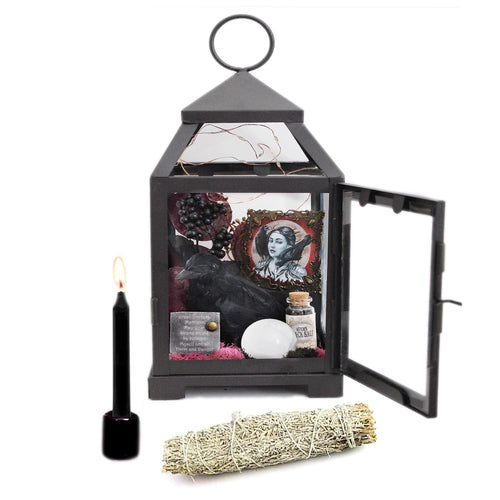 The Morrigan Altar Kit, Witchcraft Altar Kit with Supplies. Samhain Altar for Withccraft, Wicca, Paan and Celtic Witches