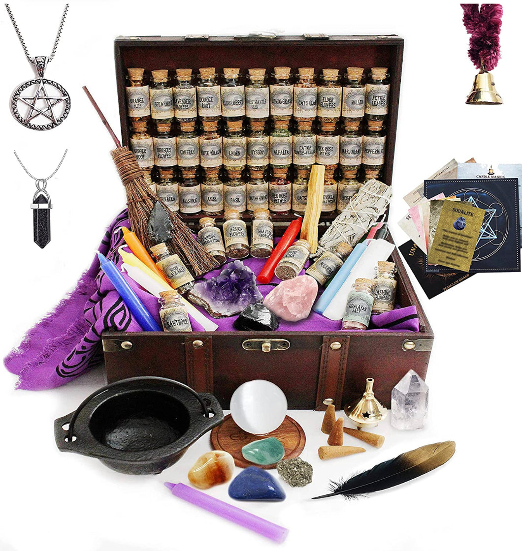 Large Witchcraft Kit w/ 90 WitchcSupplies
